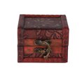 thumbnail image 3 of Caja de almacenamiento de escritorio ANGGREK Madera Aleación Color rojo cinabrio, 3 of 8