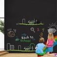 thumbnail image 2 of 2pcs 45X100cm Magnetic Chalkboard Wall Stickers Children Chalk Drawing Note Board Self-Adhesive Removable, 2 of 4