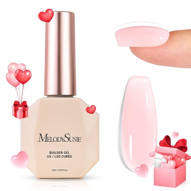 Base de uñas Builder Nail Gel MelodySusie Nude Pink para uñas