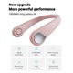 thumbnail image 2 of Ventilador de cuello colgante sin hojas, recargable por USB, 360°, viento, 2 of 5