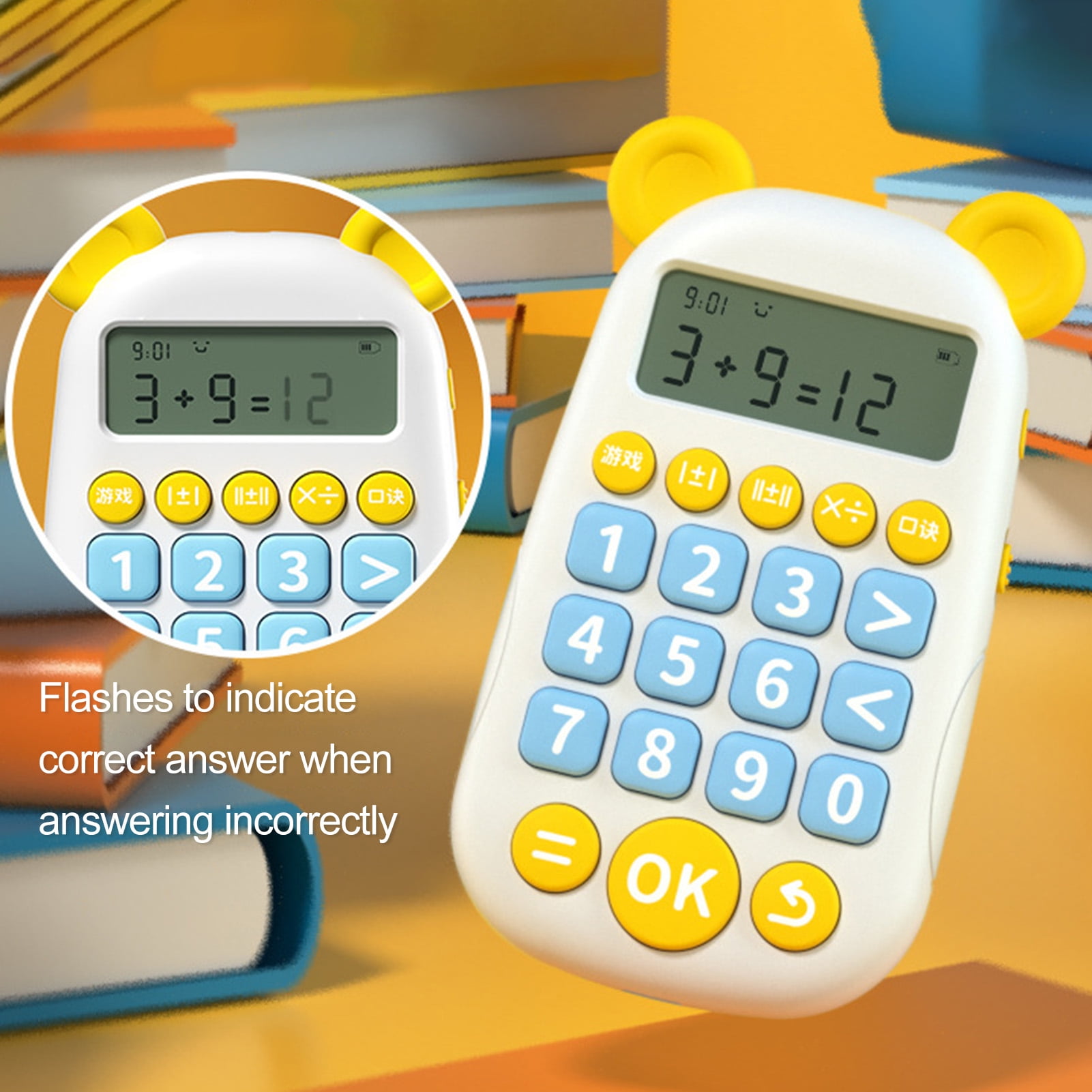 DoubleYi Kids Calculator Parentchild Interactive 2 Million Question