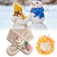 thumbnail image 4 of WIFKLSIIPG Autumn and Winter New Boys and Girls Rabbit Radish Scarf Imitation Rabbit Plush Cartoon Suitable for 0 to 10 Years Old Children'S Scarf, 4 of 7