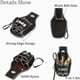 thumbnail image 2 of 9 in 1 Tool Pouch Electrician Belt Pouch Multifunction Belt Tool Bag Screwdriver Kit Holder for DIY/Electrician/Plumber/Builder/Carpenter, 2 of 5