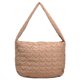 thumbnail image 1 of Bolso bandolera para mujer Bolso de hombro acolchado informal Bolso de compras (Caqui), 1 of 9