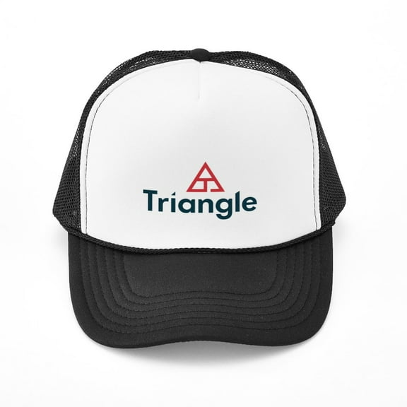 CafePress - Triangle Logo - Adjustable Unisex Printed Trucker Hat with Mesh Back