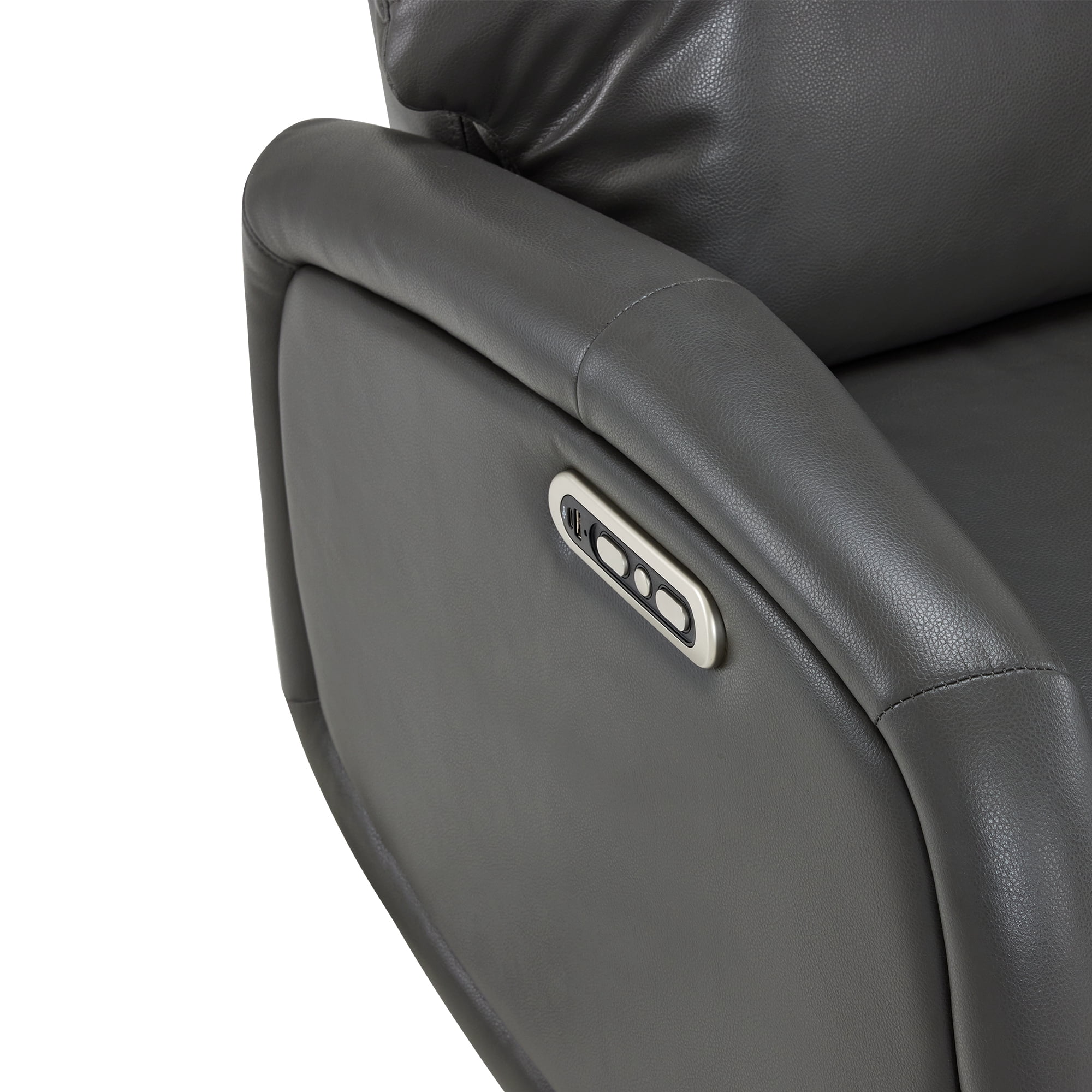 MCombo Dual Motor Power Swivel Recliner Lounge Chair for Living Room & Bedroom