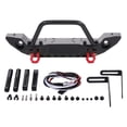thumbnail image 2 of segolike Fro Bumper & 2 LED Lights Set for Axial SCX10 III Model Trucks DIY, 2 of 8