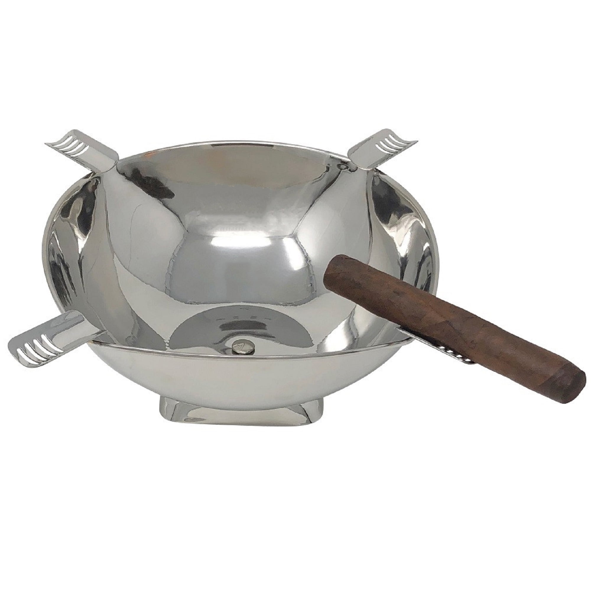 Prestige Import Group Smokin Ash Quadrangle Desktop Cigar Ashtray Bowl