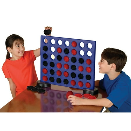 Giant 2-In-1 Four In A Row And Checkers Game (Best First Move In Checkers)