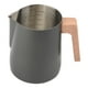 thumbnail image 2 of Jarra para espumar leche, jarra para vaporizar leche, piezas para máquina de espresso con marca de 600 ml Negro, 2 of 8