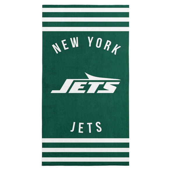 Toalla de playa Northwest NFL New York Jets, 76 x 152 cm, rayas