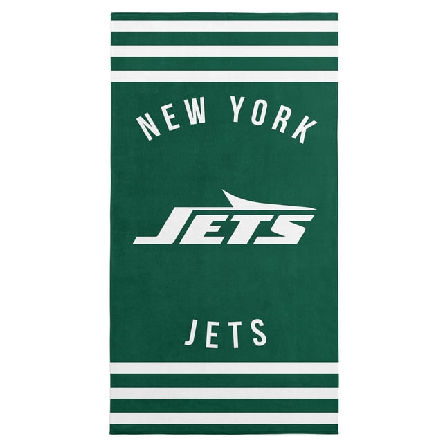Toalla de playa Northwest NFL New York Jets, 76 x 152 cm, rayas