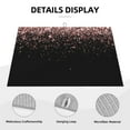 thumbnail image 4 of Kdxio Rose Gold Glitter1 for Dish Drying Mat,24*18 inch Absorbent Dish Drainer Kitchen Counter,Large Size Dish Drying Pad for Countertops,Draining Racks, 4 of 9