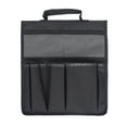thumbnail image 2 of Garden Pouch Foldable Portable Garden Kneeler, Bench Kneeling Bag, Seat Storage Tote Hanging Organizer, Gardening Tools Storage Stool Multiple Storage Pouch (Black) 12x13", 2 of 6