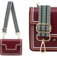 thumbnail image 4 of LAICAIW Grand Bandoulière, Sangle de Sac à Main Réglable Style Guitare avec Boucle Dorée Remplacement Tissé pour Sacs à Main (3,8 cm) Couleur10, 4 of 5