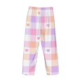 thumbnail image 5 of Balery Heart Buffalo Plaid print Men's Pajama Pants,Ultra Lightweight Pjs,Lounge Pant-XX-Large, 5 of 9