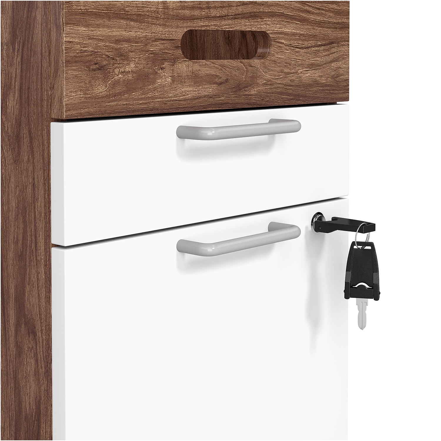 Staples Union & Scale 2-Drawer Vertical File Cabinet Mobile/Pedestal UN56968