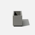 thumbnail image 2 of Veradek Block Series Jardinière Longue en Plastique Petite - Gris, 2 of 11