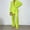Green, variant on Womens Outfits Sets Autumn Winter Wide Leg Pants Satin Casual Long Sleeve Button Down Shirt Pants Fashion Pajamas Sweatsuit Set Streetwear