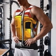 thumbnail image 5 of Pofeuu American Truck Print Men's Workout Tank Tops Sleeveless Muscle Gym Shirt Quick Dry -X-Large, 5 of 7