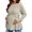 Light Brown, variant on Ekouaer Womens Maternity Tops Long Sleeve Pregnancy Tunic Blouses Crew Neck Ribbed Shirts Pregnant Clothes