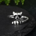 thumbnail image 2 of Anillo Abierto De Mapache Creativo, Anillos De Apertura De Animales Bonitos, Anillo De Dedo Ajustable Para Fiesta De Mujer Minnieouse AP005733-00, 2 of 6