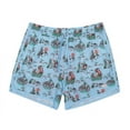 thumbnail image 4 of Burlebo Men's Swim Trunk Shorts With Built-in Liner, 4 of 6