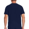 thumbnail image 4 of SBYOJLPB Mens Short Sleeve Scrub Tops Work Clothes Solid Color Mens Short Sleeved Work Clothes Multi Pocket Short Sleeved V-Neck Top/Shirt, 4 of 6