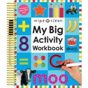 Roger Priddy: Wipe Clean: My Big Activity Workbook (Workbook) (Spiral-Bound)