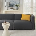 thumbnail image 3 of Mina Victory Life Styles Solid Velvet 14" x 20" Yellow Indoor Throw Pillow, 3 of 6