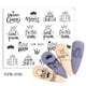 thumbnail image 1 of Pegatinas de uñas con transferencia de agua estilo panda Diamante búho pegatinas de uñas, 1 of 2