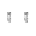 thumbnail image 2 of Riwesomey Washer Swivel Joint Wear-resistant Rustproof Washers 4500PSI Threaded Washing Anti-skidding Fittings Car Connector Hose Adapter Tipo 1 2piezas Riwesomey CBP499570, 2 of 6