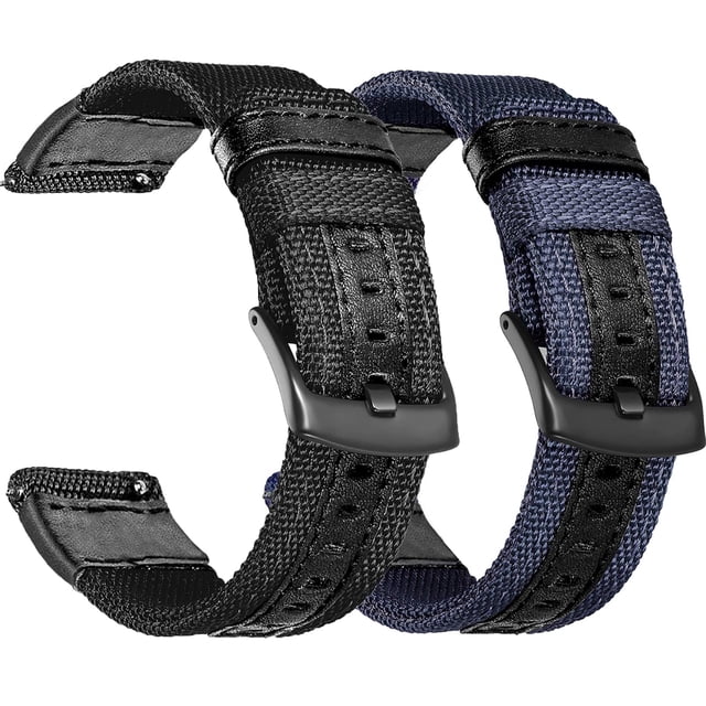 Correa de reloj Olytop de nailon de 22 mm para Galaxy Watch de 46 mm y 45 mm