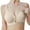 Beige, variant on Comfortable Front Clasp Bra For Everyday Wear Versatile Design T Shirts All Season Use Detailed Size Included, 42, Beige
