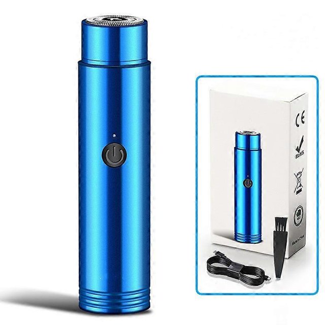 Rotating One Blade Mini Shave Portable Electric Shaver For Men Beard Razor Shaver Face Body Hair Trimmer Shaving Machine