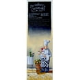 thumbnail image 2 of West, Ronald 13x32 White Modern Wood Framed Museum Art Print Titled - Strawberry Cheesecake, 2 of 4