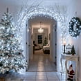 thumbnail image 6 of GHODEC 2Pack Christmas Light String Outdoor, 33ft 100 LED White Battery-Powered Christmas Light, Fairy Lights with 8 Modes for Wedding Party Holiday Christmas Tree Decorations, 6 of 8