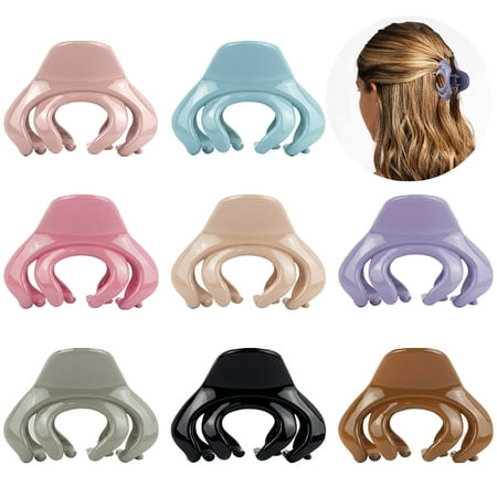 Hair Claw Clips for Women Girls, 3 Inch Hair Clips for Thin Hair/Thick Hair, Nonslip Hair Claw Clips for Women Girls, 3 Inch Hair Clips for Thin Hair/Thick Hair, Nonslip