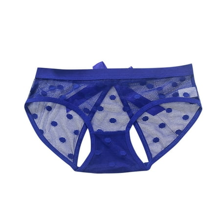 

YDKZYMD Women s Panties See Through Lingerie Tie Rope Lace Thongs Buttocks Hollow Sexy Low Waist G-String Underwear