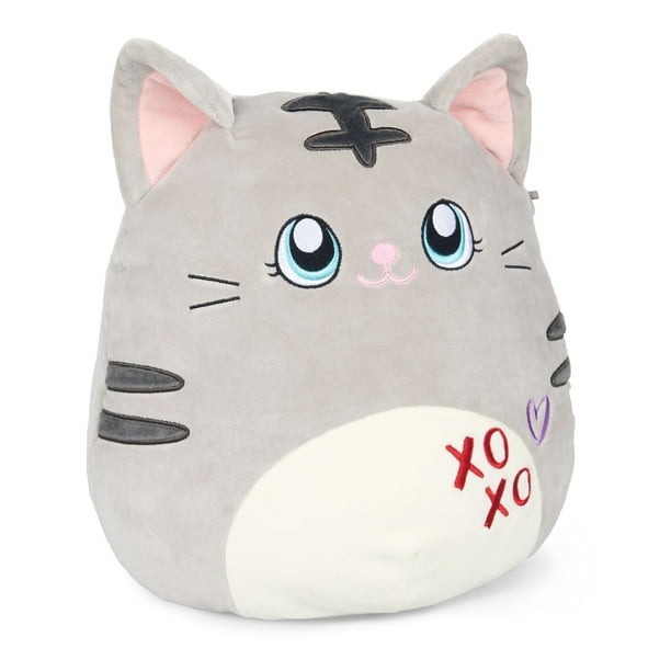 Way To Celebrate Squishmallows Grey Tabby Cat 12