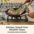 thumbnail image 3 of Calphalon Hard-Anodized Nonstick 10" Frying Pan with Lid, 3 of 6