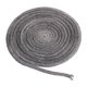 thumbnail image 1 of Junta de estufa de leña Uxcell 1/4" x 118", cuerda de sellado de alta resistencia a la temperatura de tipo redondo de fibra de grafito, negra, 1 of 6