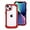 Red, variant on for iPhone 13 Case, Ultra Slim and Lightweight Clear Phone Case for iPhone 13 (6.1 inches), Anti-Scratch