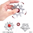 thumbnail image 4 of Herramienta multiusos 22 en 1 con forma de copo de nieve y llave de tarjeta multifuncional, regalo para hombres, color plateado, 4 of 4