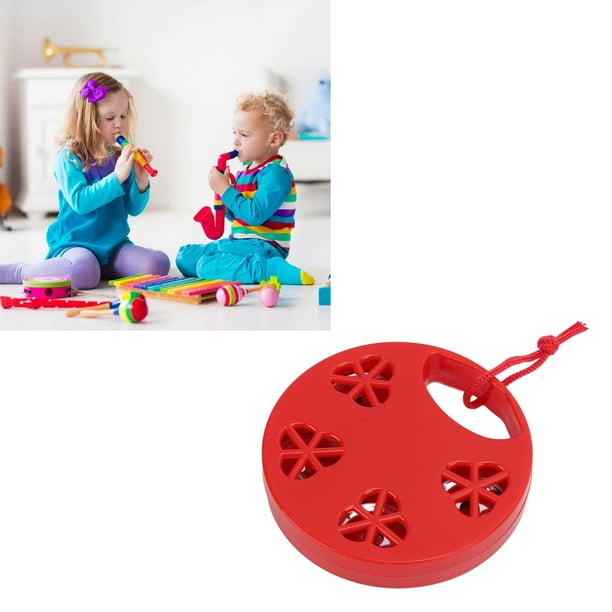 Pandereta Pandereta Percusión Jingles Instrumento De Rendimiento Juguete Para Niños