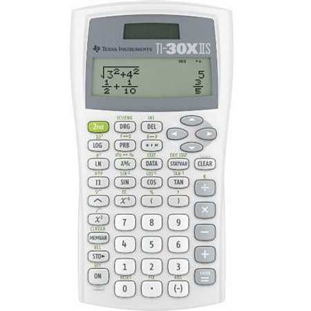 UPC: 0033317207336 | Texas Instruments TI-30XIIS Scientific Calculator 30XIIS-TBL-1L1-BE TI-30XIIS Scientific Calculator-White