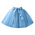 thumbnail image 3 of mgoYE Toddler Girls Tutu Skirt Layered Tulle Ballet Skirt Princess Dress Up Skirt for Kids, 3 of 5