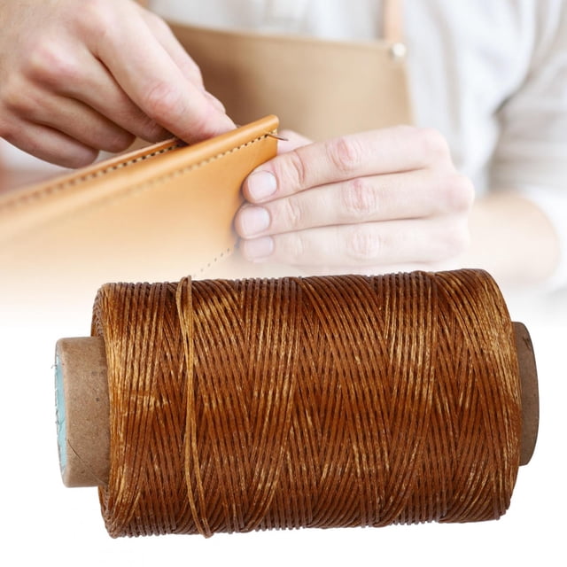 Waxed Cord, Waxed Thread, Toughness Beginners Professionals For Leather Crafts Shoe Repair Hand-stitched Leather Amateurs