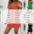 thumbnail image 3 of Dresses For Women 2025 Sevevn Women's Solid Color Side Drawstring Round Neck Backless Sleeveless Dress Women's Casual Dresses, 3 of 3