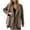 Khaki, variant on UYISJ Womens Fall Fashion Blazers Business Casual Long Sleeve Coats Open Front Work Suit Office Blazer Jackets with Pockets Brown L
